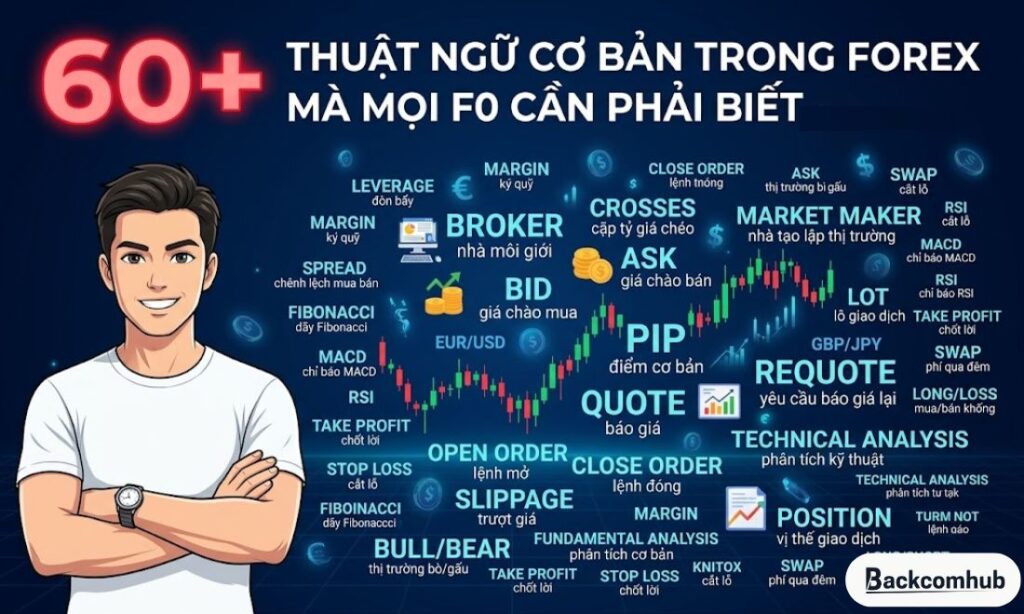 60+ Thuật ngữ cơ bản trong forex những người mới cần biết