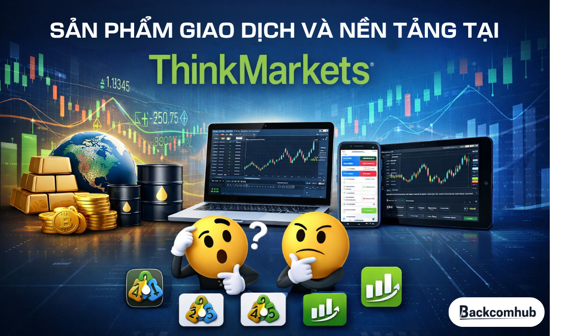 Sản phẩm giao dịch và nền tảng tại ThinkMarkets