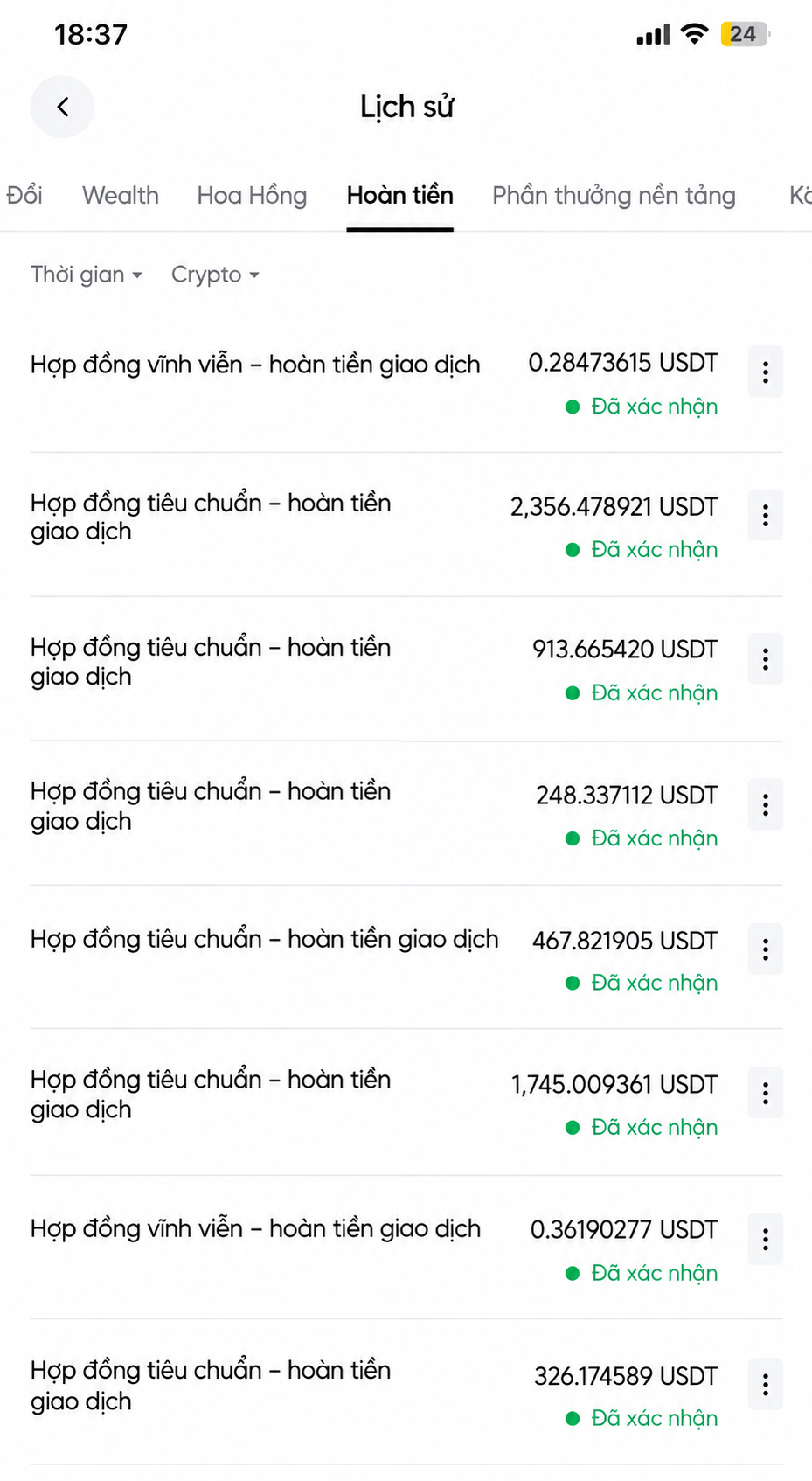 ảnh backcom cho khách trên sàn Kucoin tại Backcomhub