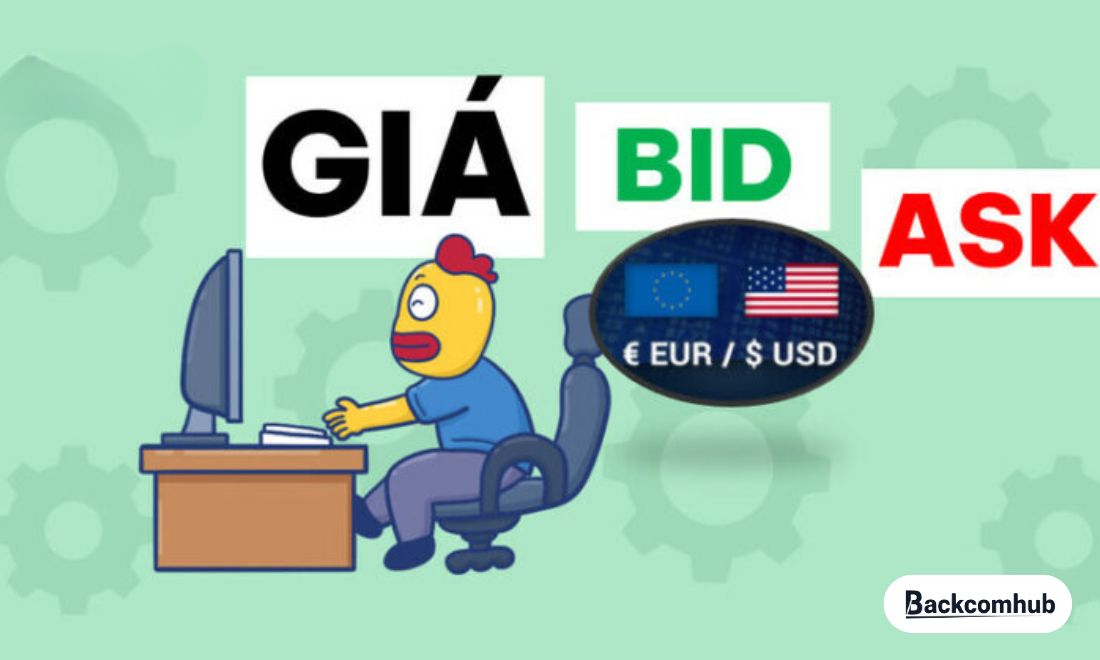 Ask và Bid lần lượt là giá chào bán và giá chào mua trên sàn giao dịch 