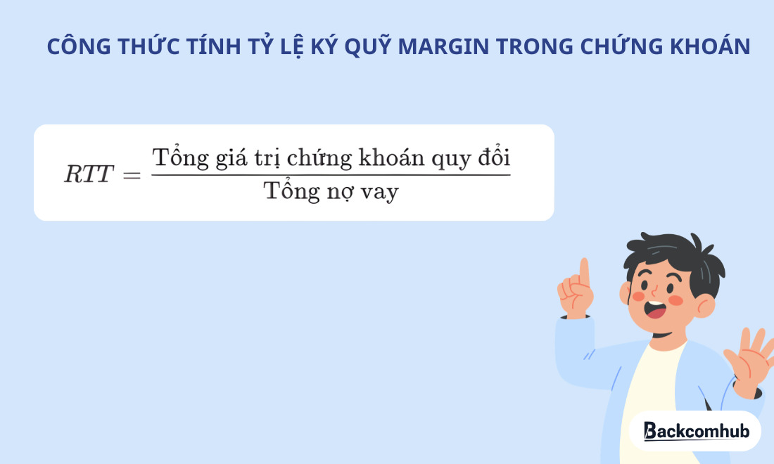 Công thức tính tỷ lệ ký quỹ trong chứng khoán 