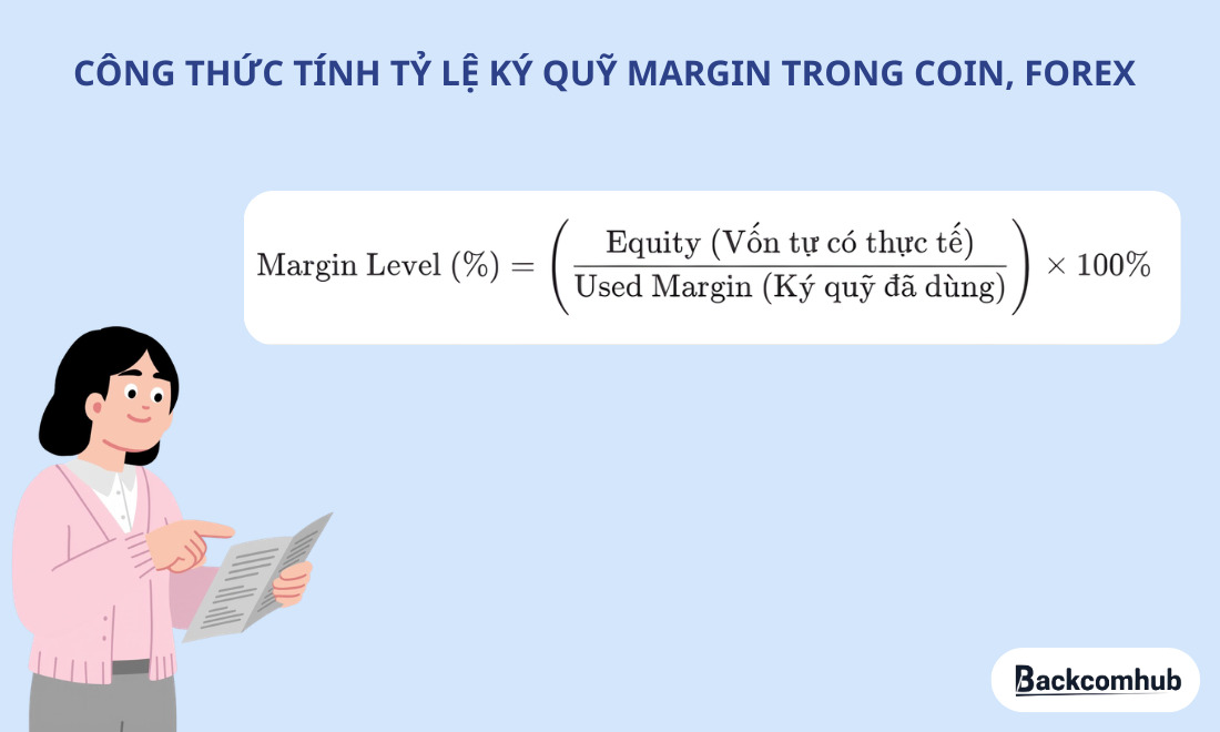 Công thức tính tỷ lệ ký quỹ trong crypto và forex 