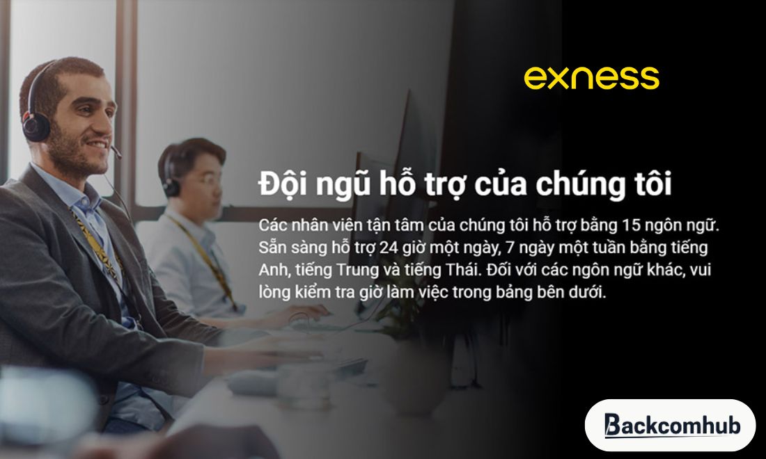 Exness chưa từng bị nhà đầu tư phàn nàn về dịch vụ chăm sóc khách hàng của mình 