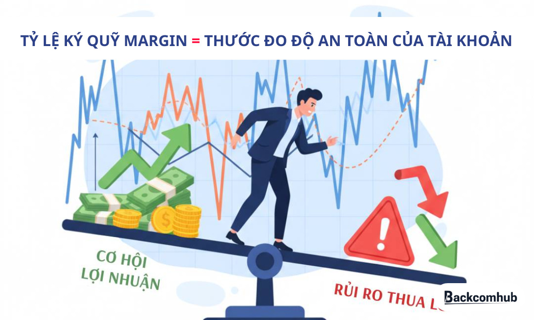 Tỷ lệ ký quỹ margin chính là thước đo mức độ an toàn của tài khoản của các trader 