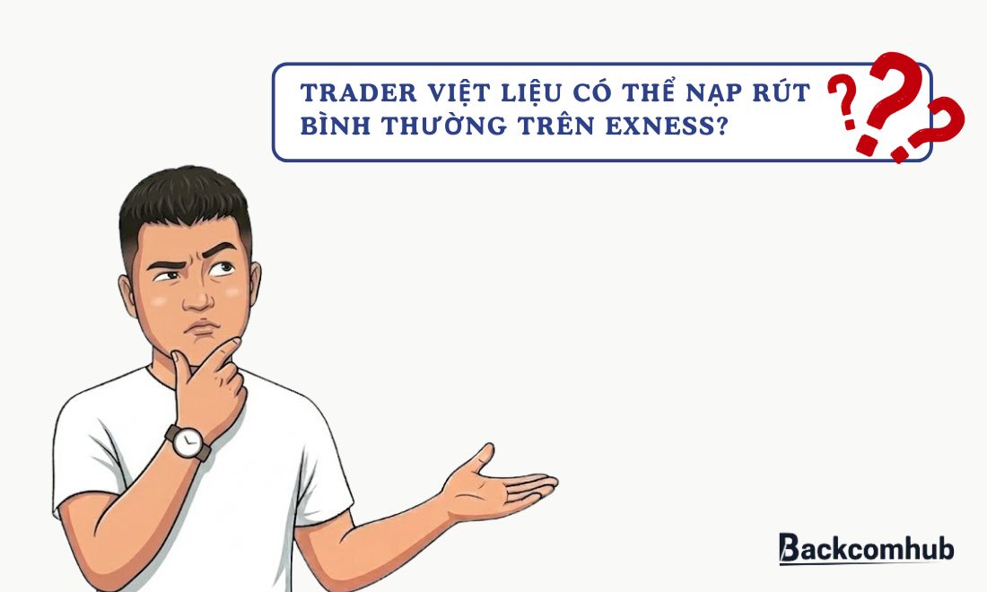 Mặc dù hình thức nạp rút bằng Crypto đã bị ngưng nhưng trader Việt vẫn có thể sử dụng các cách nạp rút khác và giao dịch trên Exness bình thường 
