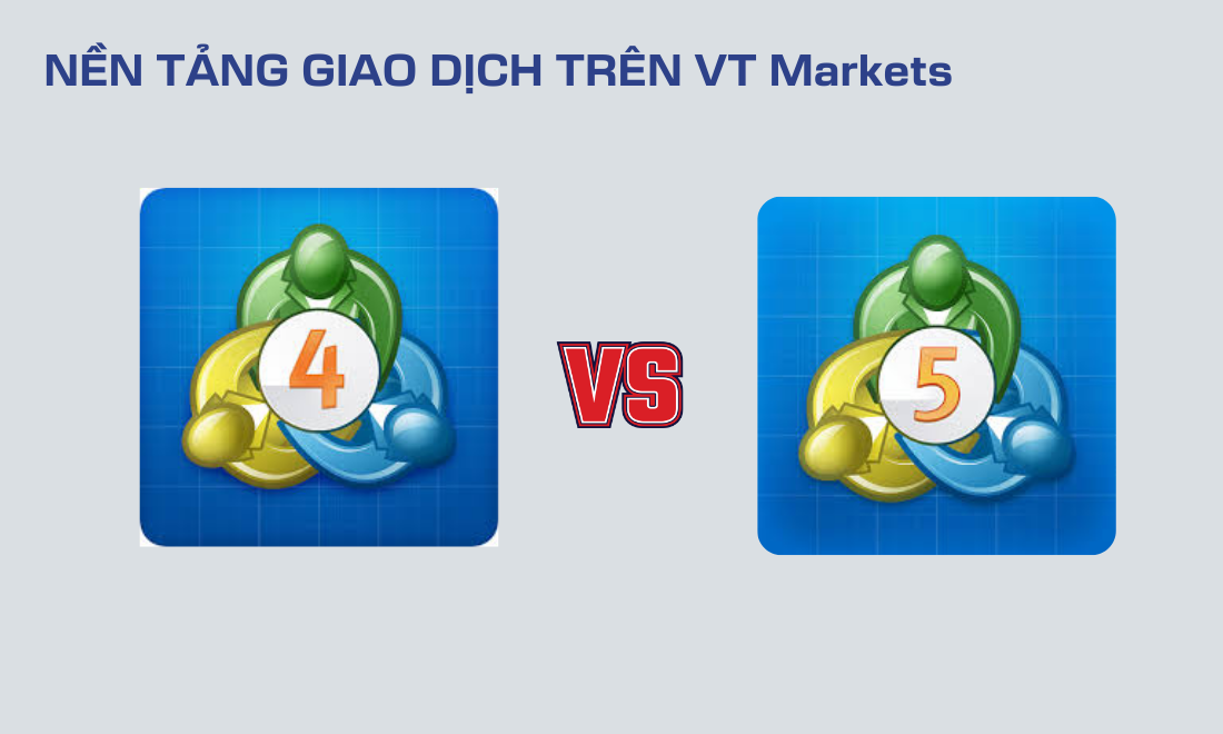 Nền tảng giao dịch của VT Markets gồm MT4 và MT5