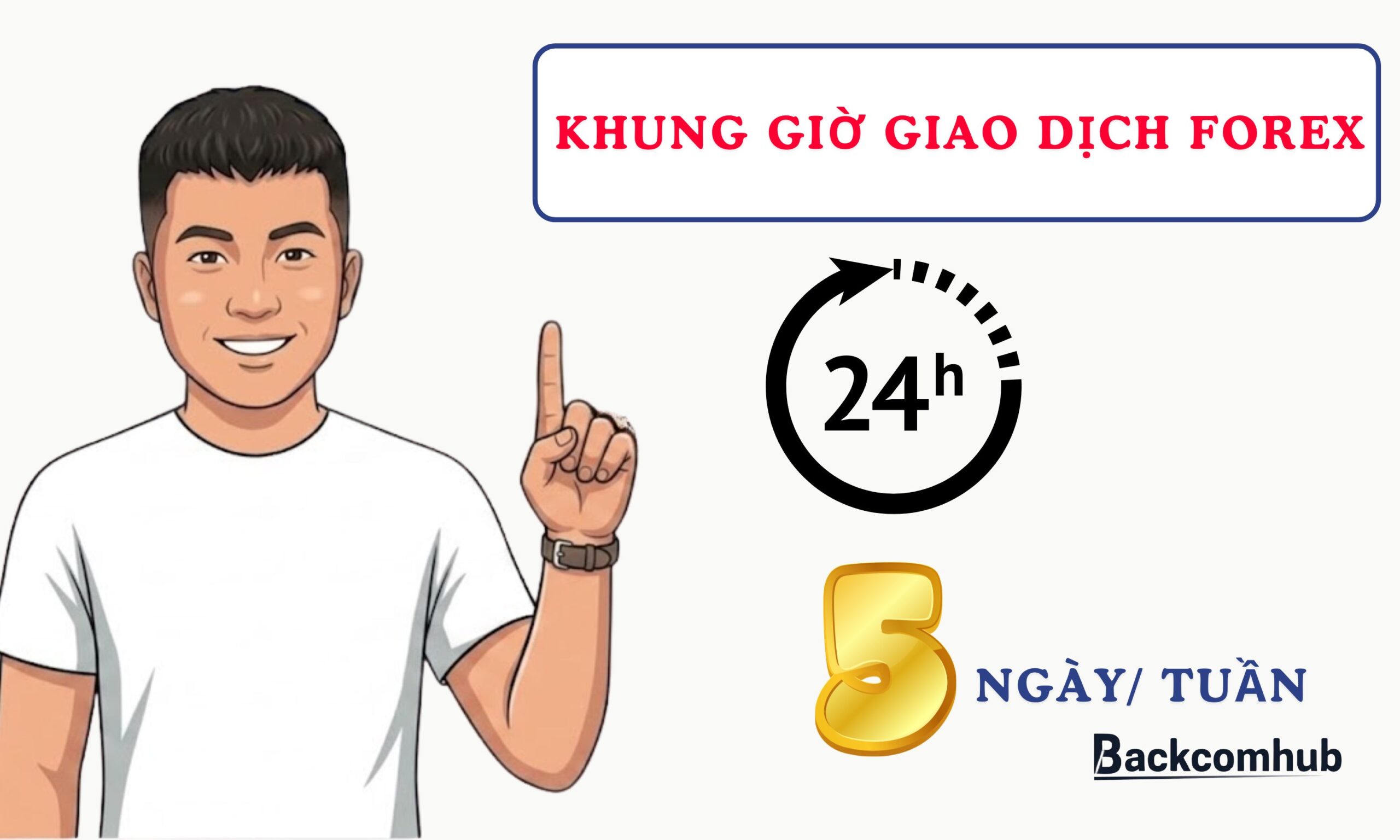 Thị trường forex hay ngoại hối giao dịch vào 24 giờ mỗi ngày, mỗi tuần 5 ngày từ thứ hai đến rạng sáng của thứ bảy theo giờ Việt Nam 