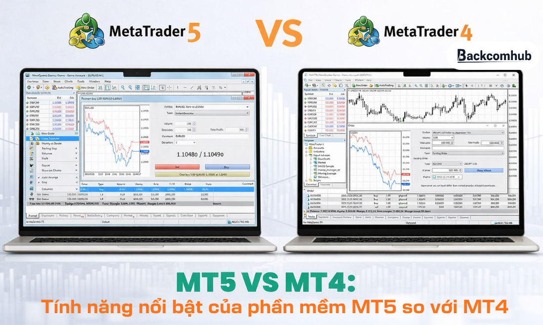 Tính năng nổi bật của phần mềm MT5 so với MT4