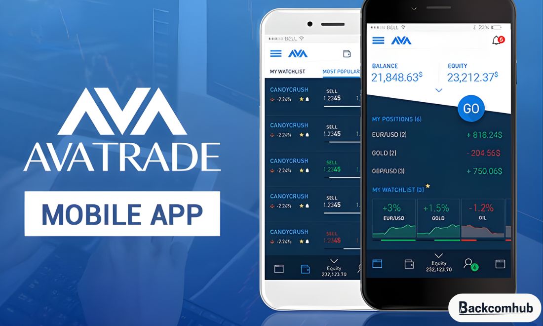 Ứng dụng AvaTradeG trên thiết bị di động của Avatrade 
