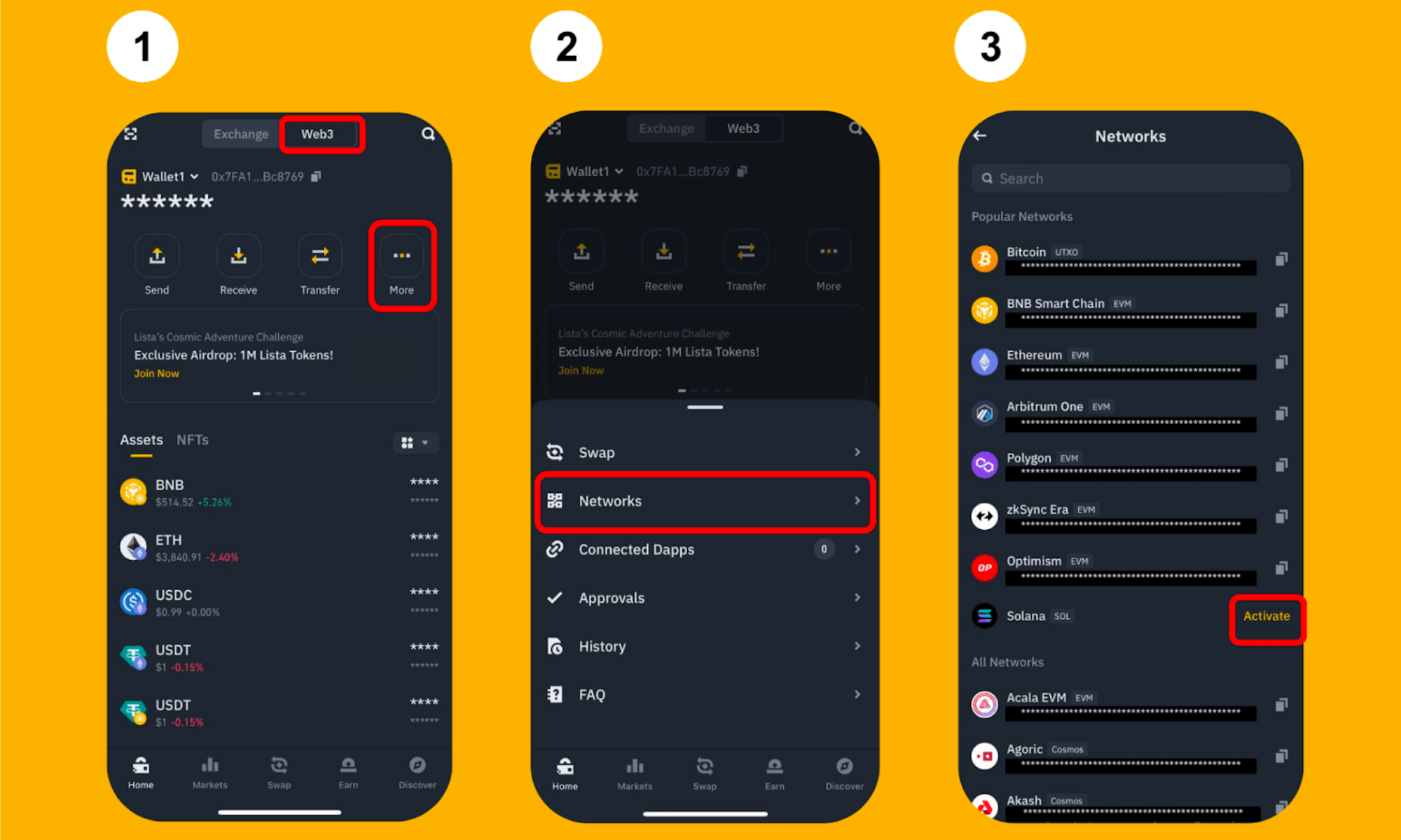Cài đặt biểu đồ nến trên app Binance theo khung thời gian phù hợp