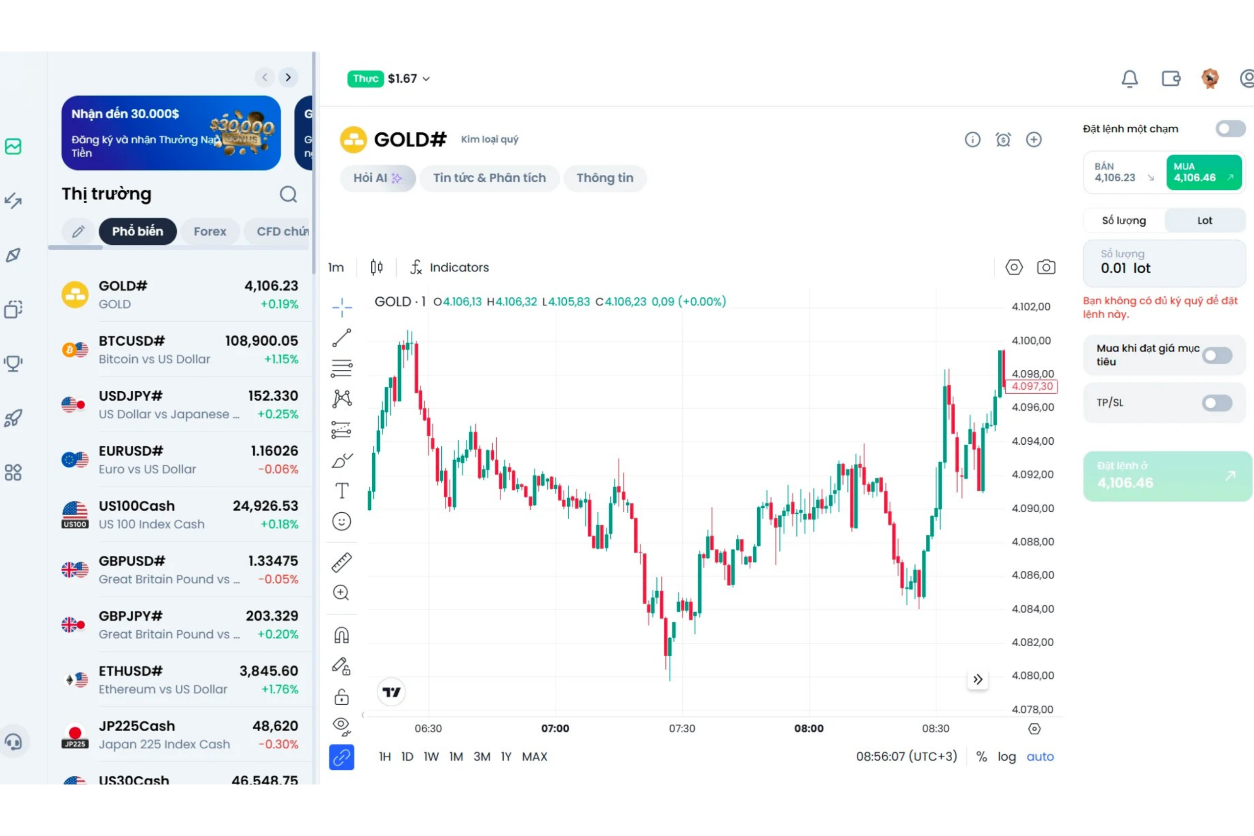 Trader mới cần hoàn tất mở tài khoản XM để nạp tiền và giao dịch Crypto Trader mới cần hoàn tất mở tài khoản XM để nạp tiền và giao dịch Crypto