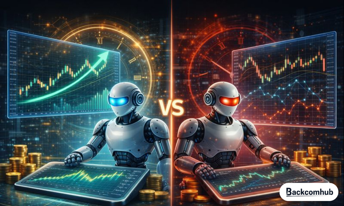 Việc so sánh hai hình thức bot trade giúp trader xác định rõ sự khác biệt