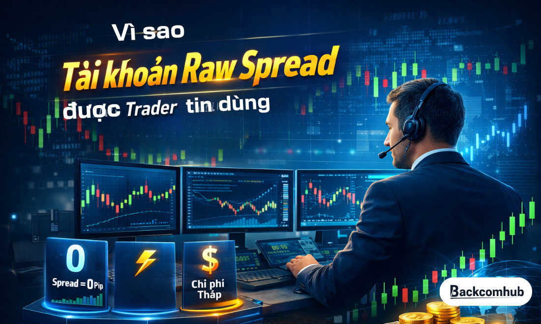 Vì sao tài khoản raw spread được trader chuyên nghiệp tin dùng