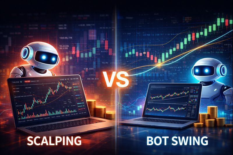 Bot swing là gì? Nguyên lý hoạt động, chiến lược và những điều trader cần biết Bot swing là gì? Nguyên lý hoạt động, chiến lược và những điều trader cần biết
