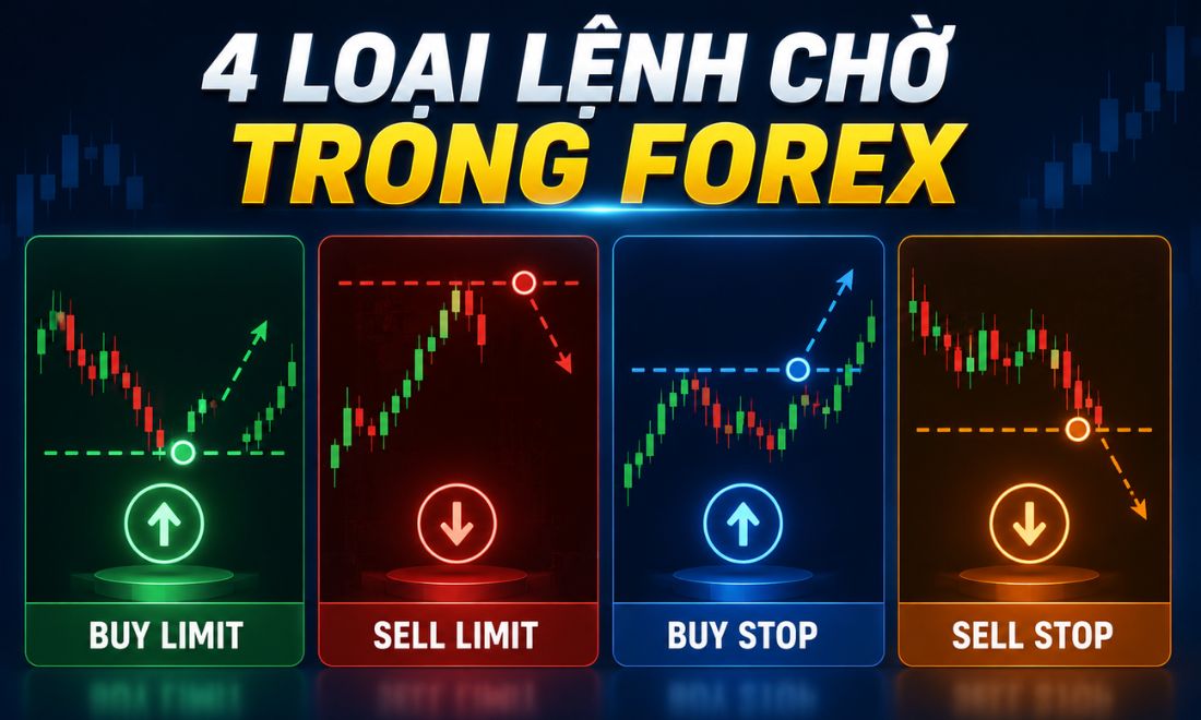 4 loại Pending order có trong đầu tư forex 