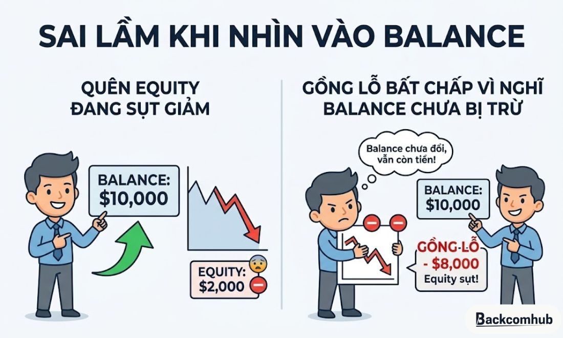 2 sai lầm mà người chơi thường mắc phải mỗi khi nhìn vào số dư tài khoản balance