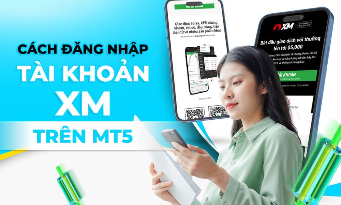 Các bước đăng nhập MT5 bằng điện thoại