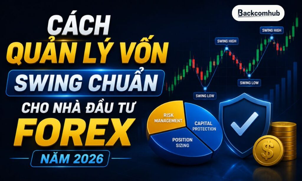 Cách quản lý vốn swing chuẩn cho nhà đầu tư forex năm 2026
