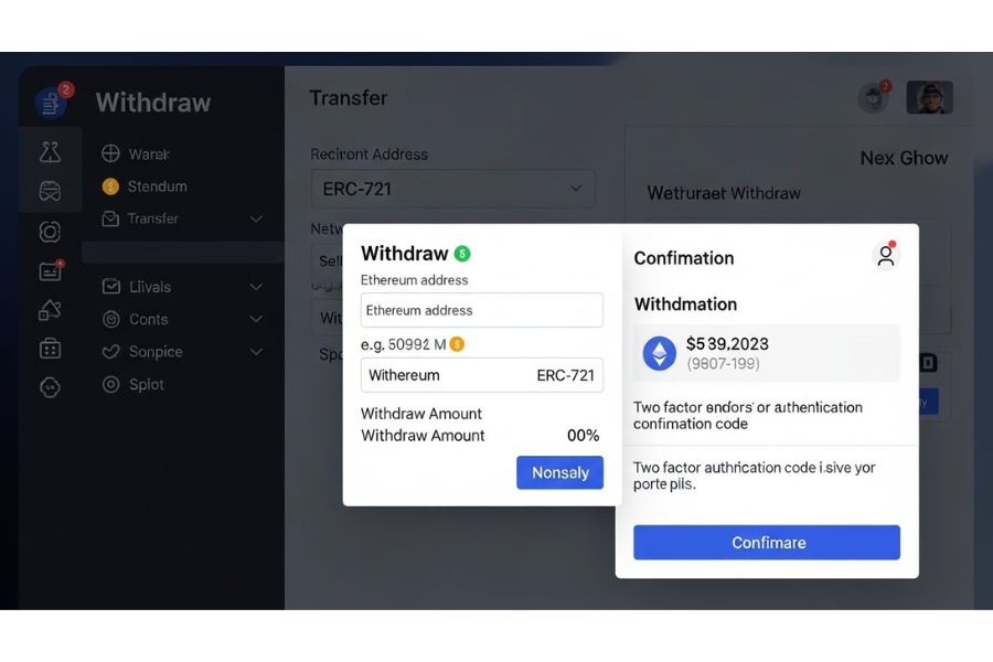 Cách rút NFT trên Binance trên giao diện mới