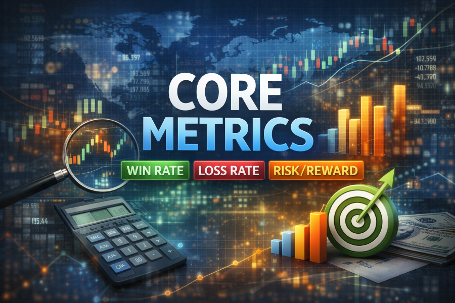 Dựa vào chỉ số để đánh giá hệ thống giao dịch