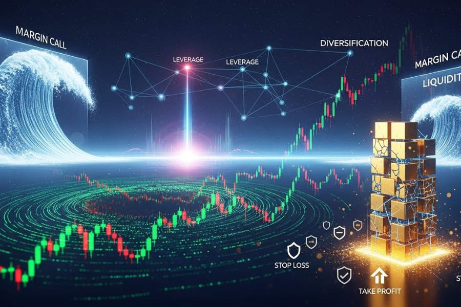 Chiến lược quản lý rủi ro khi dùng đòn bẩy margin
