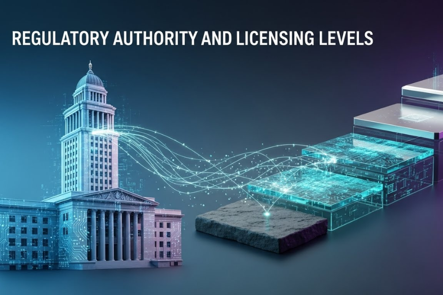 Cơ quan quản lý và cấp độ giấy phép