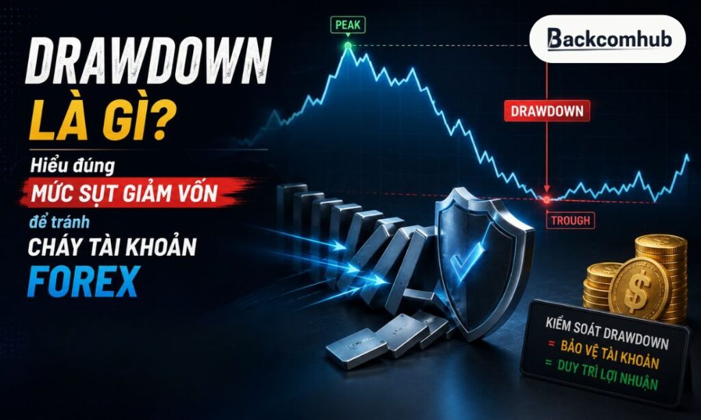 Drawdown là gì? Hiểu đúng mức sụt giảm vốn để tránh cháy tài khoản Forex Drawdown là gì? Hiểu đúng mức sụt giảm vốn để tránh cháy tài khoản Forex