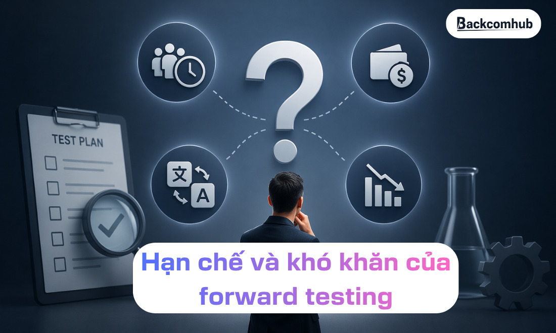 Hạn chế và khó khăn của forward testing