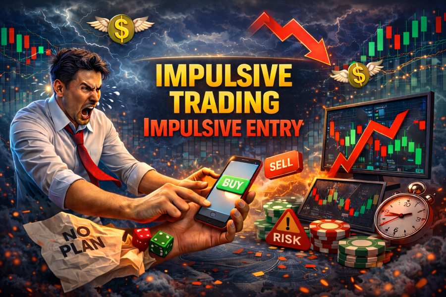 Vào lệnh vội vàng làm tăng rủi ro thua thêm