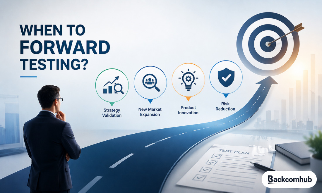 Thời điểm nên sử dụng forward testing