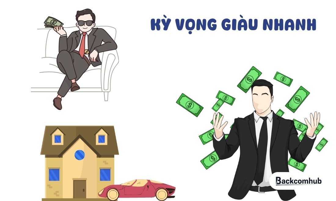 Kỳ vọng giàu nhanh là một trong những mầm mống gây nên sự thất bại của trader 