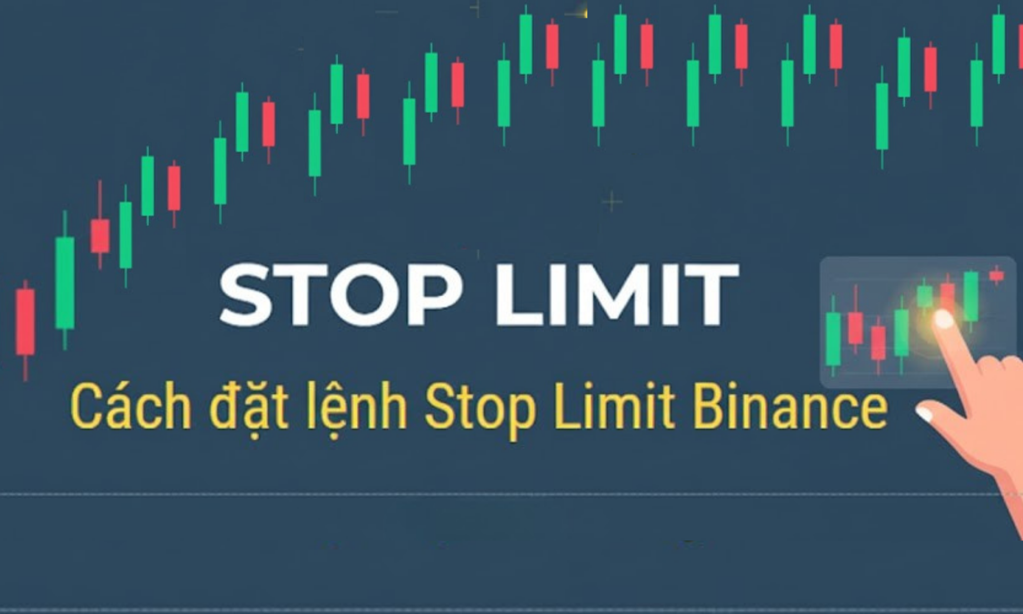 Stop limit Binance cảnh báo trượt giá khi biến động mạnh