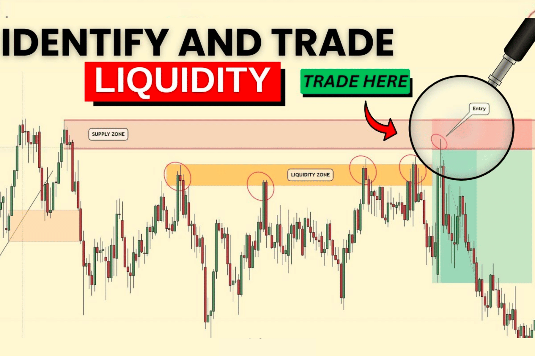 Liquidity Zone giúp tránh bẫy quét stop loss