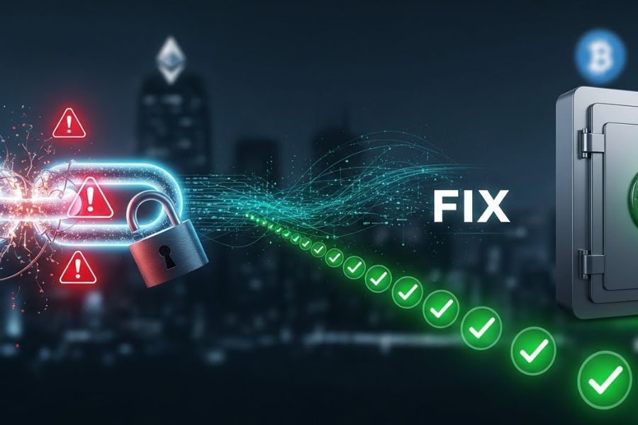 Những lỗi thường gặp khi rút tiền từ binance