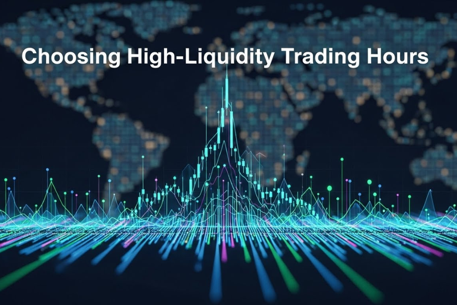 Lựa chọn khung giờ giao dịch thanh khoản cao