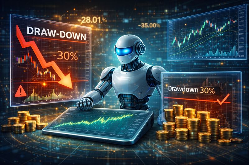 Kiểm soát drawdown là yếu tố then chốt trong quá trình vận hành bot trade dài hạn