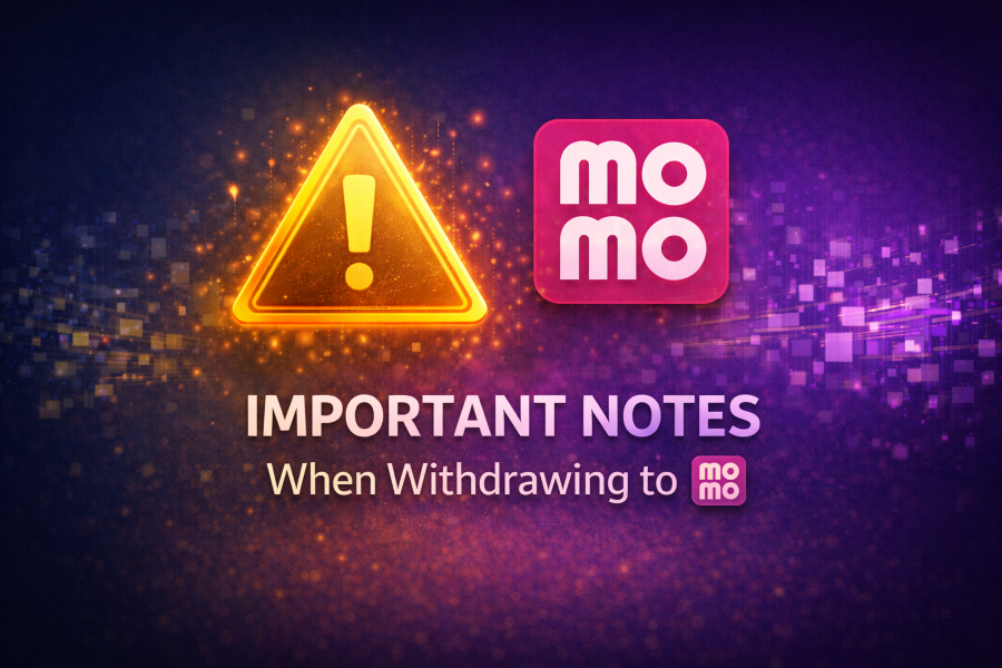 Những lưu ý quan trọng khi rút tiền từ Binance về MoMo