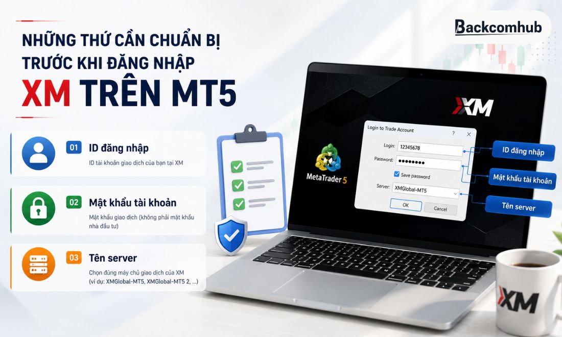 Những thứ mà trader cần chuẩn bị sẵn trước khi tiến hành truy cập vào tài khoản XM