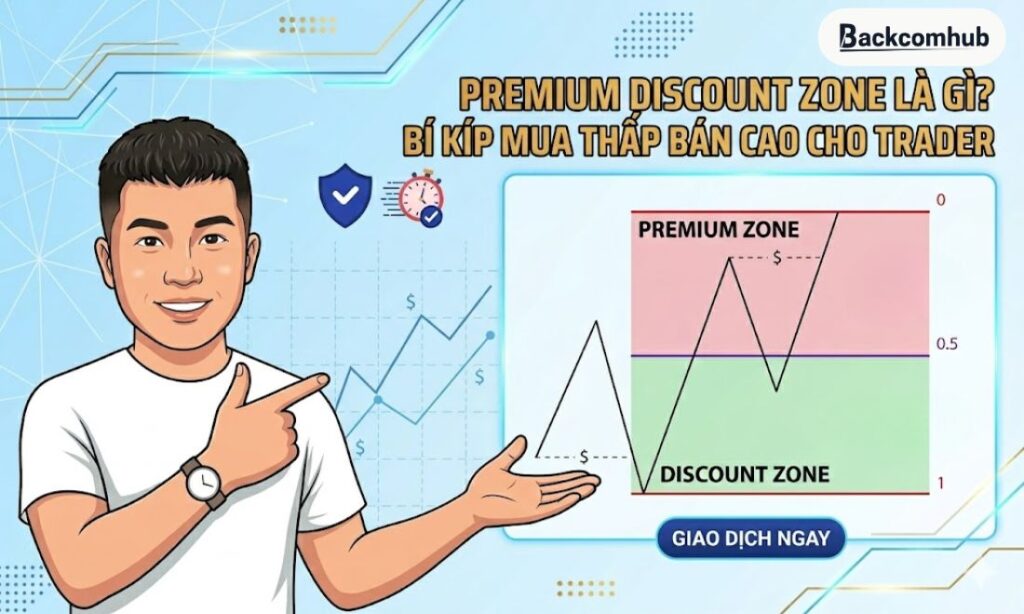 Premium Discount Zone là gì? Bí kíp mua thấp bán cao cho trader