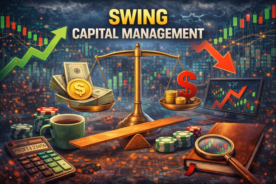 Cách quản lý vốn swing giúp giữ lệnh an toàn và tối ưu vị thế Cách quản lý vốn swing giúp giữ lệnh an toàn và tối ưu vị thế