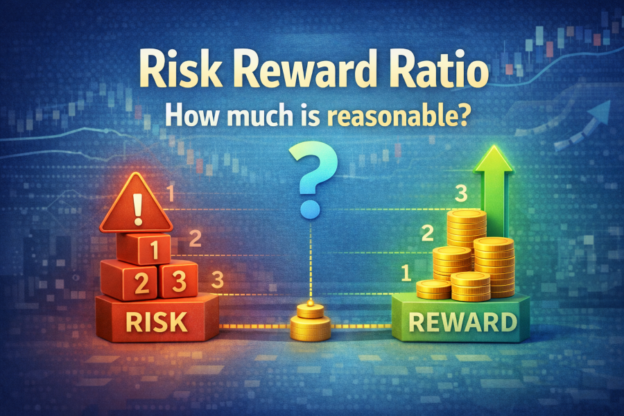 Không có con số cố định nào cho risk reward ratio