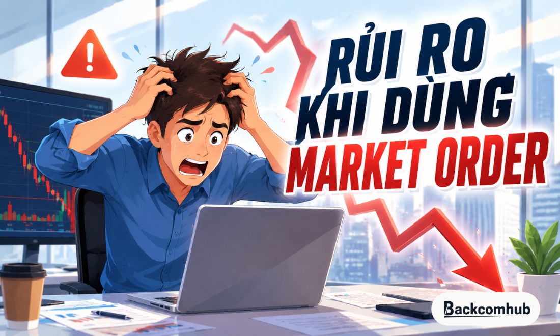 Bên cạnh những lợi ích thì trader forex cũng gặp không ít rủi ro khi dùng lệnh market