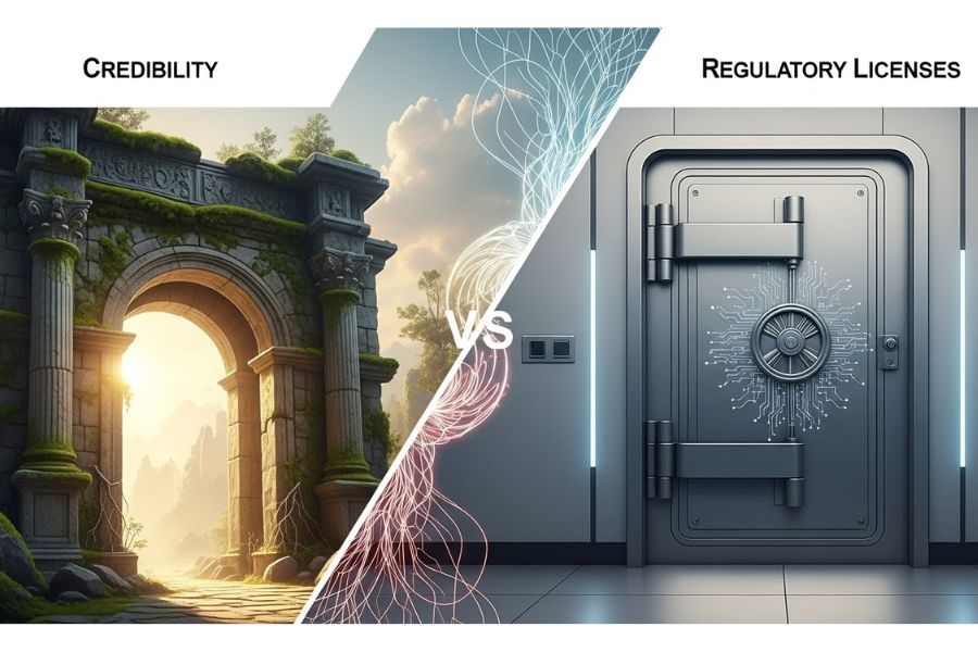 So sánh về mức độ uy tín và giấy phép quản lý