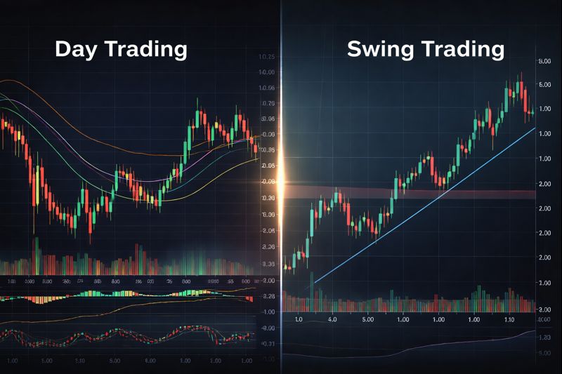 So sánh day trading và swing trading từ góc nhìn quản lý vốn và tâm lý So sánh day trading và swing trading từ góc nhìn quản lý vốn và tâm lý