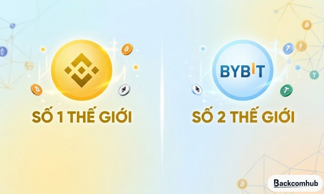 Cả Binance và Bybit đều là các sàn giao dịch tiền kỹ thuật số top đầu trên thế giới hiện nay 