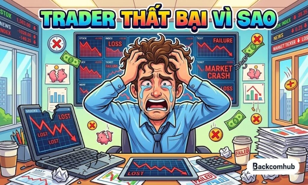 Trader thất bại vì sao? Cách thoát nhóm 95% người thua cuộc