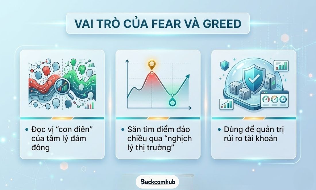 Những vai trò của chỉ số Fear và Greed 