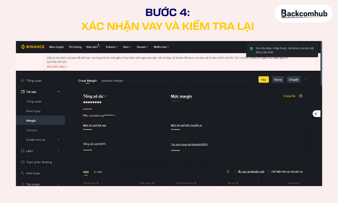 Xác nhận và kiểm tra lại lần nữa