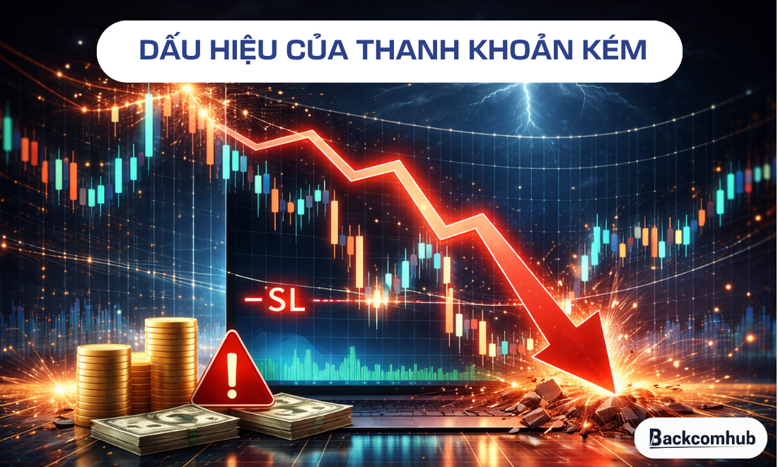 Dấu hiệu thanh khoản forex kém