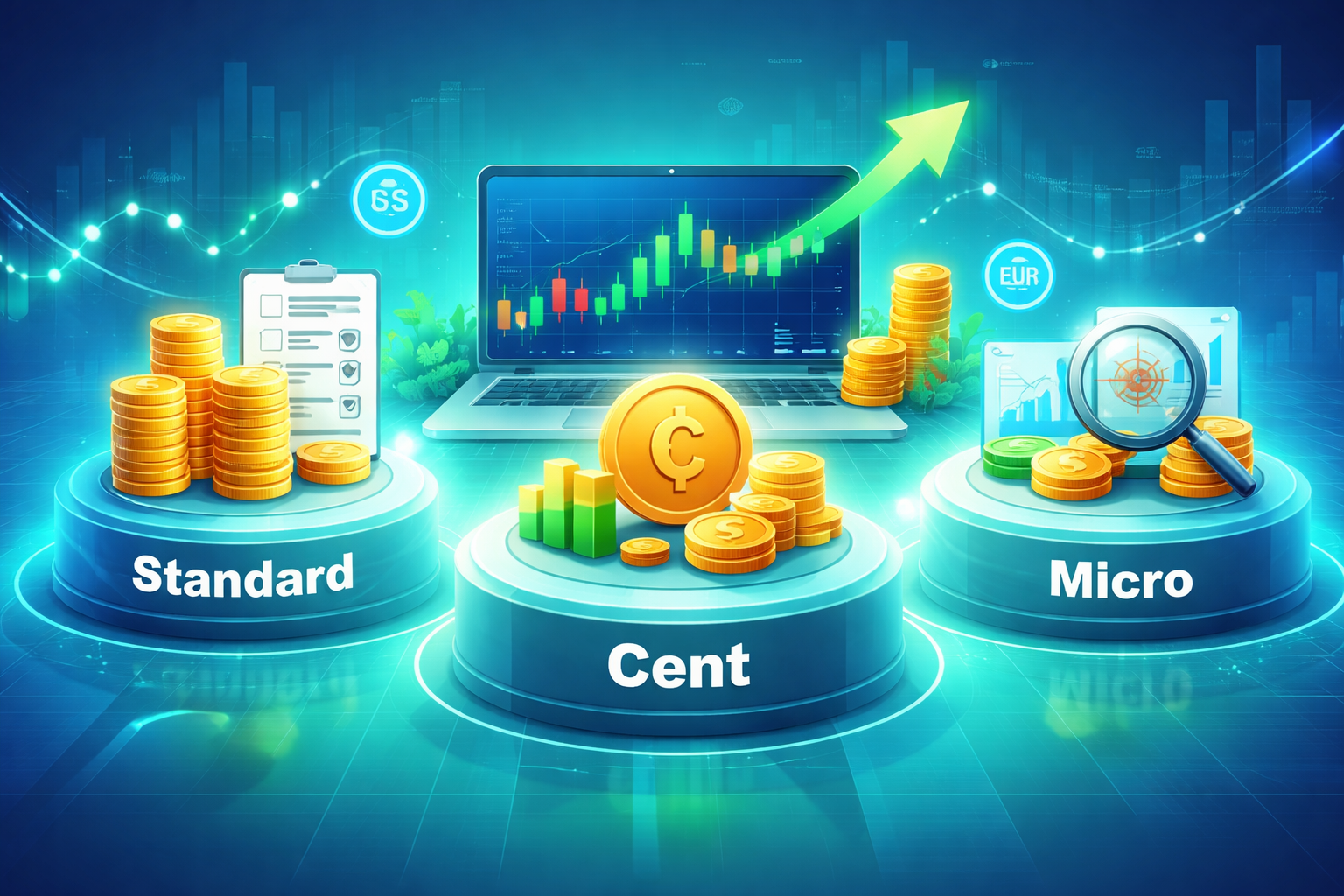Các loại tài khoản forex phổ biến hiện nay